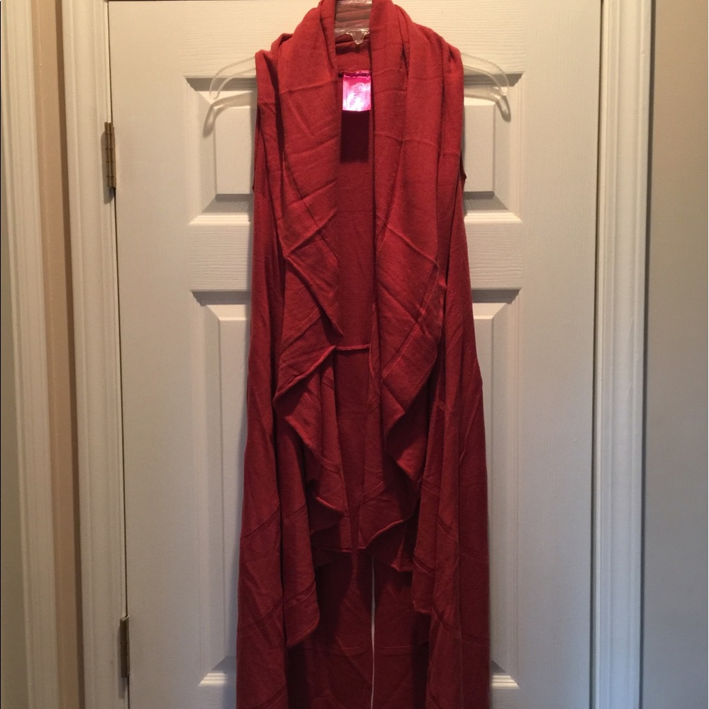 Draped collar shawl!