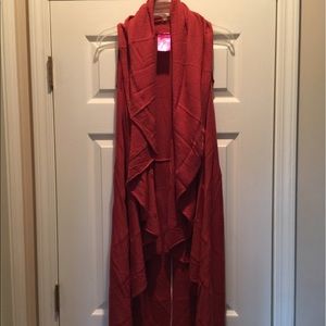 Draped collar shawl!