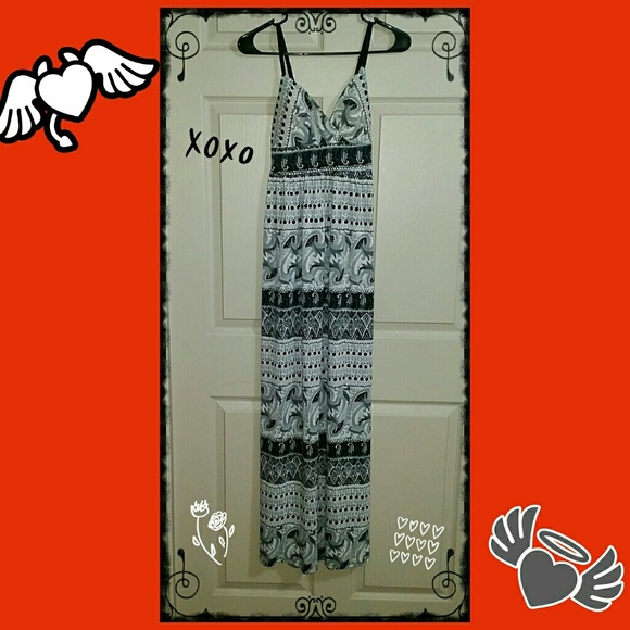 💋💋💋DEREK HEART maxi dress - Picture 1 of 1