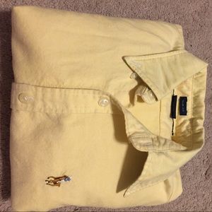 Yellow Ralph Lauren button down