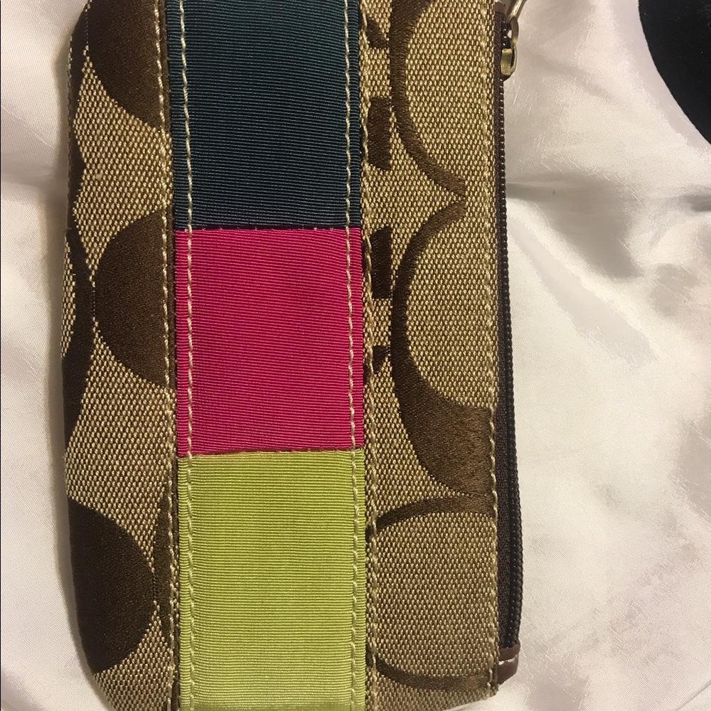 Coach wristlet