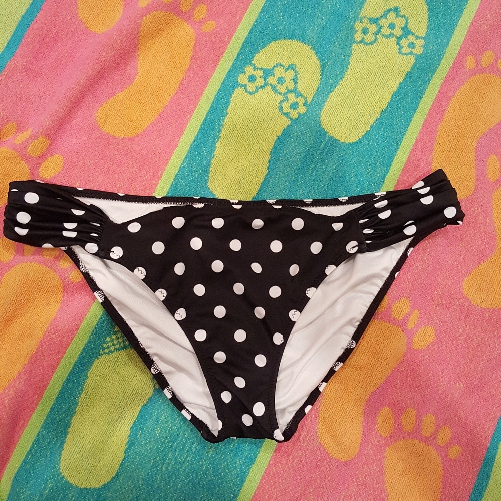 Victoria's Secret Polka Dot Bikini Bottom