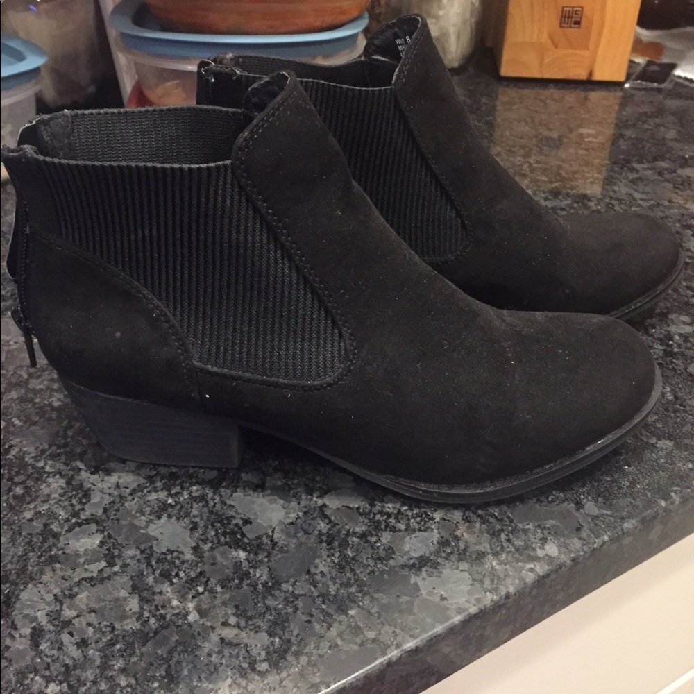 Black booties