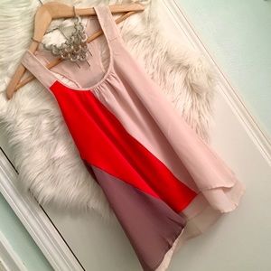 Tops - color block top size S, M Tops - color block top size S, M