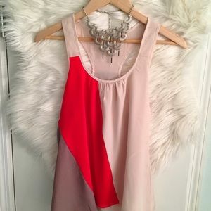 Tops - color block top size S, M Tops - color block top size S, M