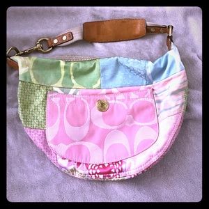 Coach patchwork handbag