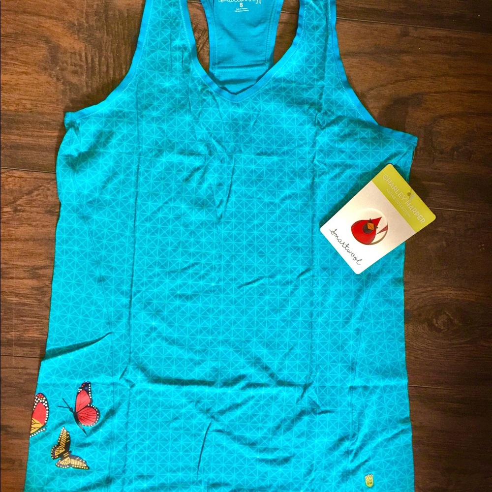 NWT RARE SmartWool Tank + Art By Charley Harper S