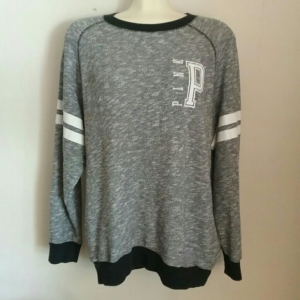 VS Pink light sweatshirt EUC