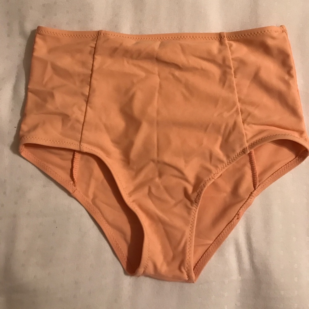 High waisted bikini bottoms