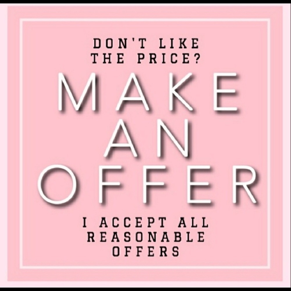 Any reasonable offer considered❤️