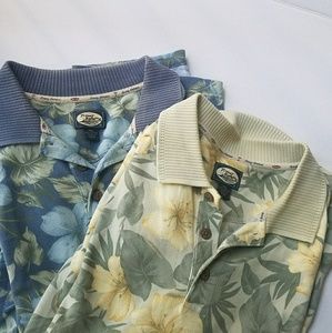 2 mens XXL Tommy Bahama polo shirts