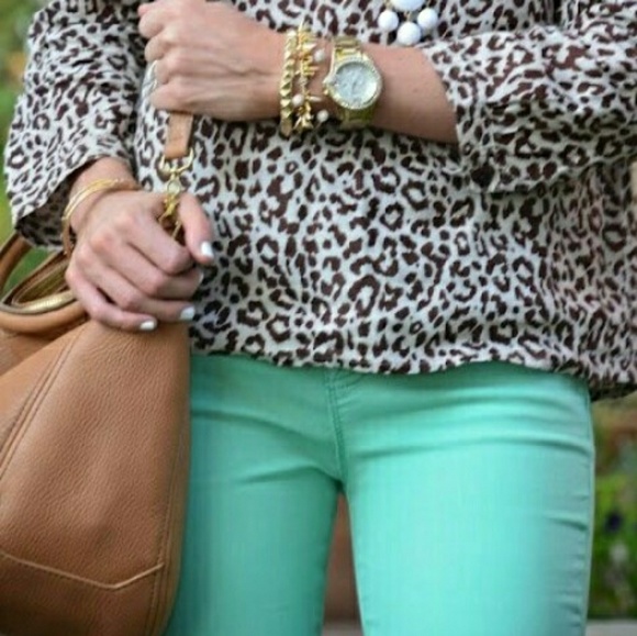 [Levis] Teal pants - Picture 5 of 5