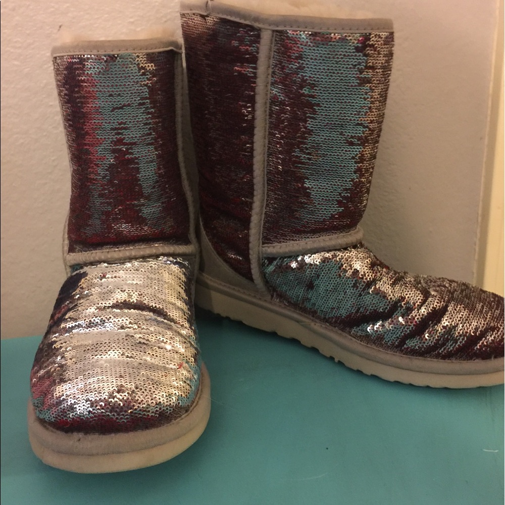 Uggs sequin boots