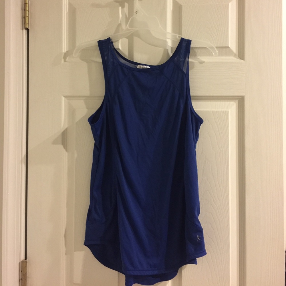 Navy Athletic Tank Top