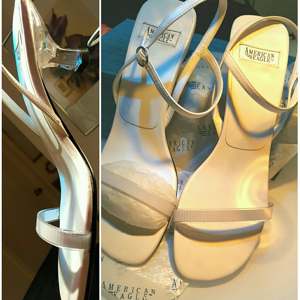 Summer Slingback, "kitten" heel, lucite