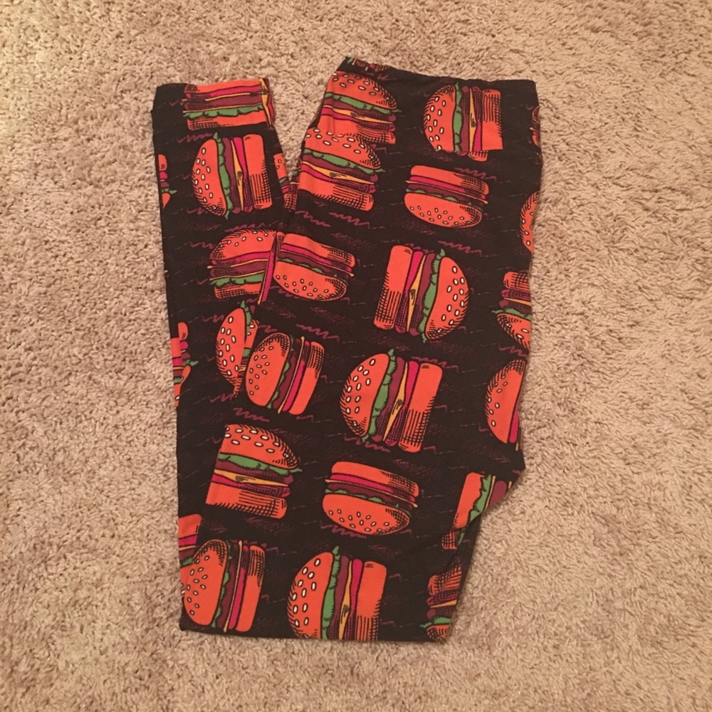 Lularoe Burger Leggings 🍔