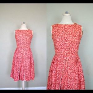 Dainty Print Vintage 1950s Sundress Size S