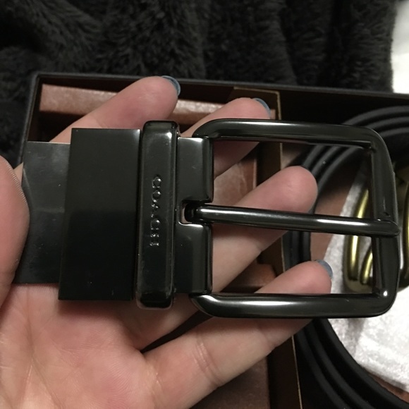 Men's Coach belt - Picture 4 of 5