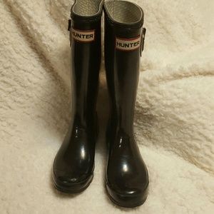 Hunter boots girls size 2