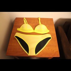 Yellow Neoprene Bikini