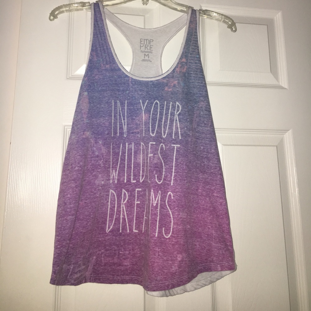 Loose summer tank top