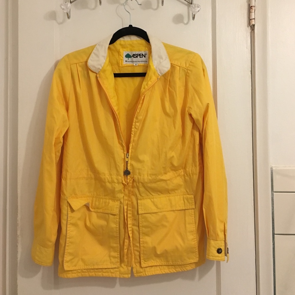 Yellow aspen jacket