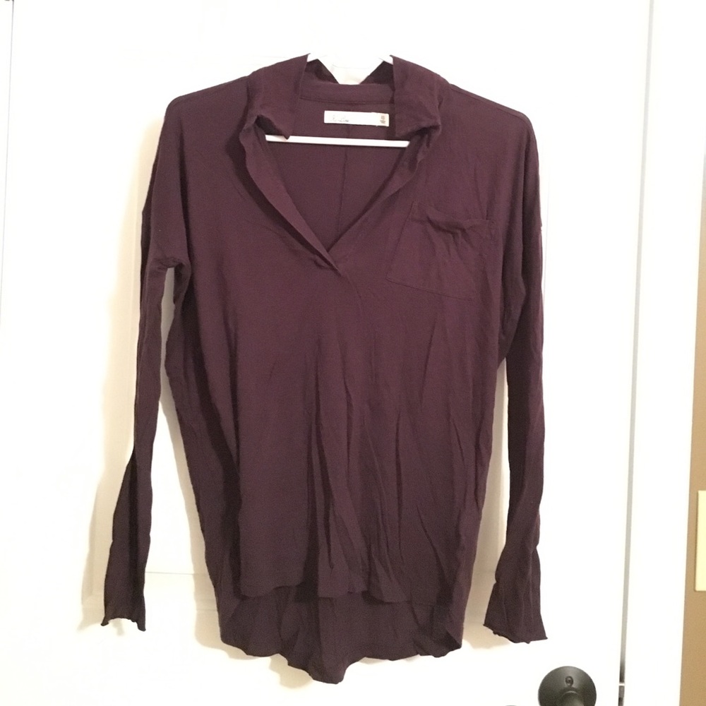 Quarter Cut Tee w/ Collar