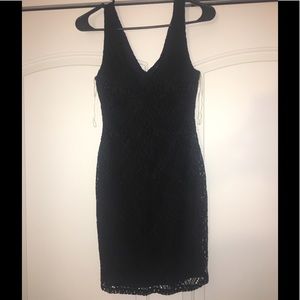 Black laced dress NWT