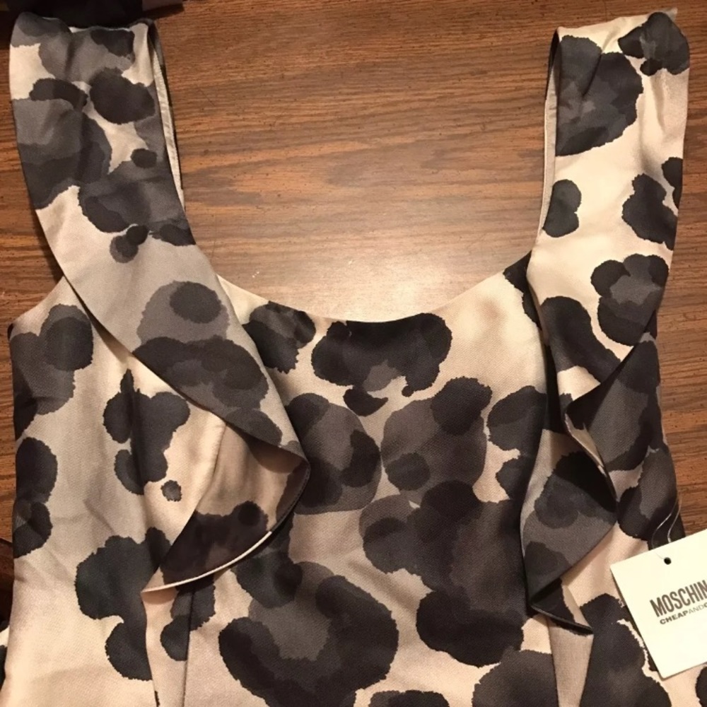 Moschino Cheap and Chic silk dress Sz 4 nwt