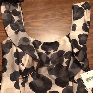 Moschino Cheap and Chic silk dress Sz 4 nwt