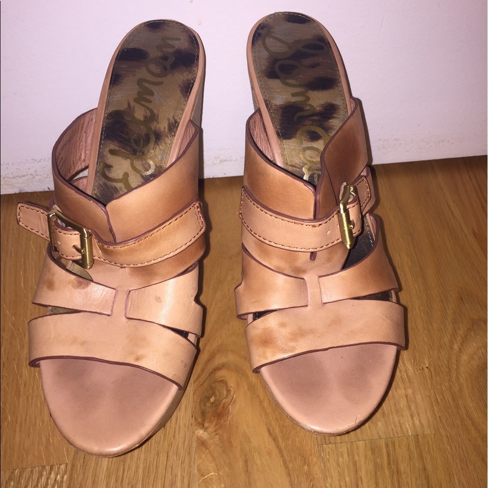 SAM EDELMAN CHUNK HEELS
