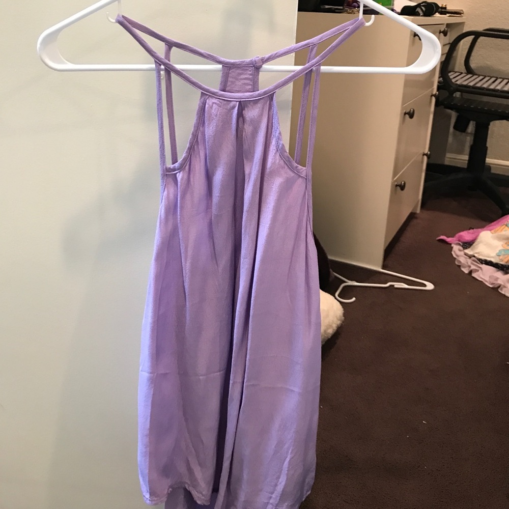 Purple tank