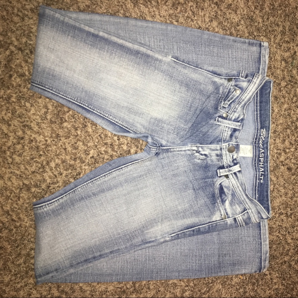 $$$Weekend Sale$$$ Blue Asphalt Jeans