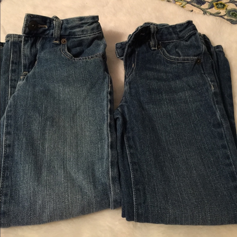 2 pair Crazy 8 boot cut jeans size 7