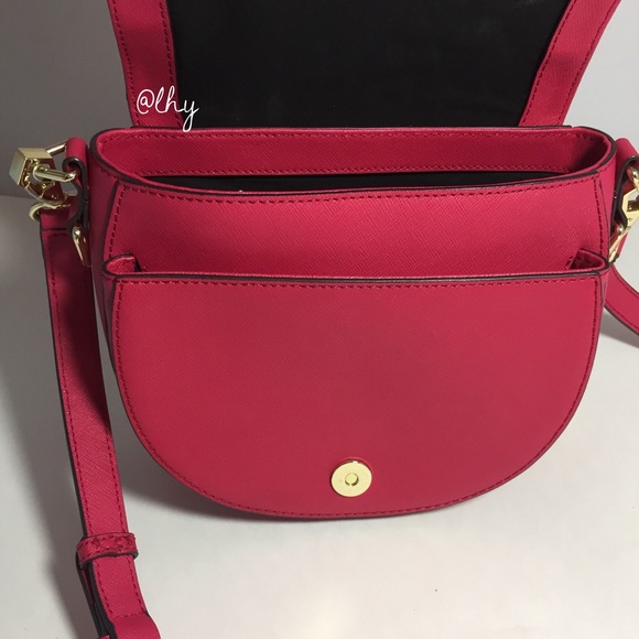 REBECCA MINKOFF ASTOR PERFORATED SADDLE BAG - Picture 5 of 8