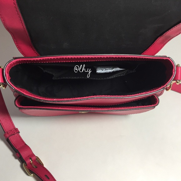 REBECCA MINKOFF ASTOR PERFORATED SADDLE BAG - Picture 6 of 8