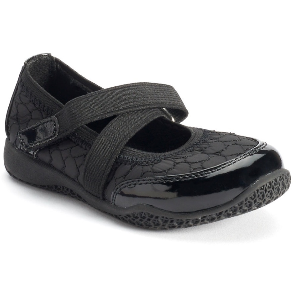 ☄️Hot Sale☄️Girls Quilted Heart Mary Jane Shoes