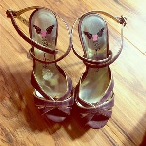 Penny loves Kenny Purple stilettos