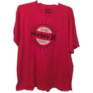 XXL RED HURLEY T-SHIRT