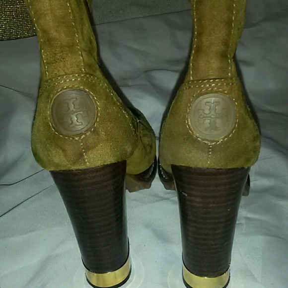 Tory Burch Shoes - Tory Burch suede booties size 8.5