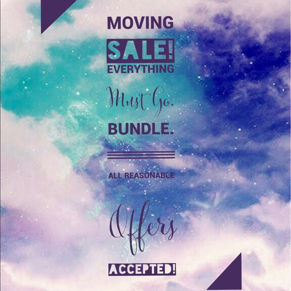 Moving Sale !