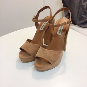 STEVE MADDEN: kierra heeled sandal women's 8.5