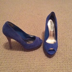 Blue Steve Madden Heels