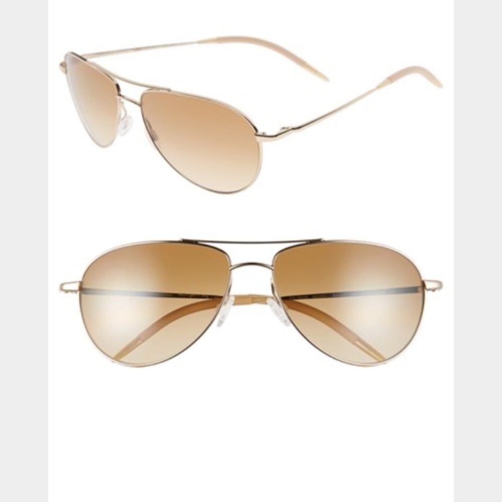 Oliver Peoples brown gradient sunglasses