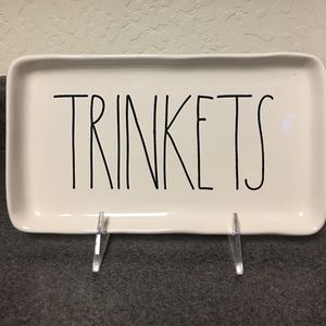 Rae Dunn trinkets tray