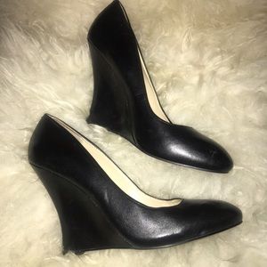 Nine West Leather Wedges