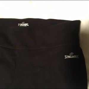 Spalding Black Leggings