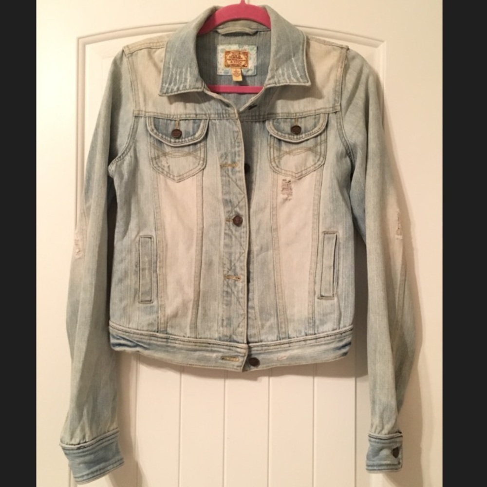 Vintage Denim Jean Jacket Abercrombie & Fitch
