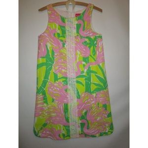 Girls Lilly Pulitzer Flamingo Dress