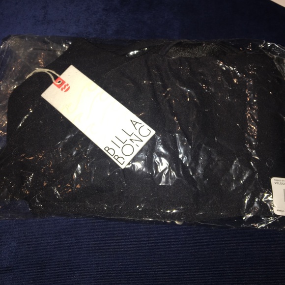 🆕Billabong Juniors Black Surfside Flounce String - Picture 3 of 3